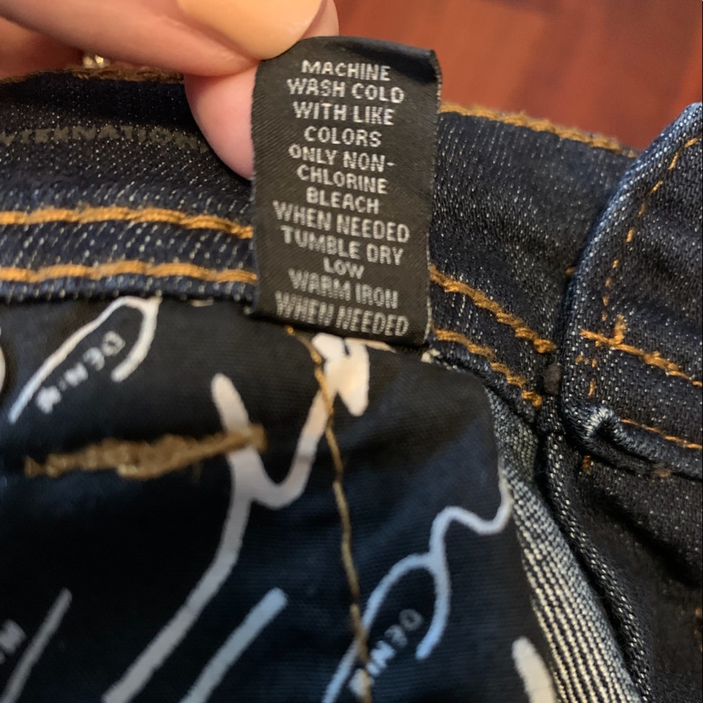 INC Denim Skinny Leg, Regular Fit - Picture 9 of 10